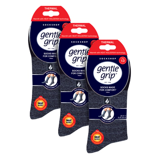 Paquete de 3 Calcetines Térmicos para Hombre Calcetines de Invierno Cálidos con Interior Cepillado - Image 2