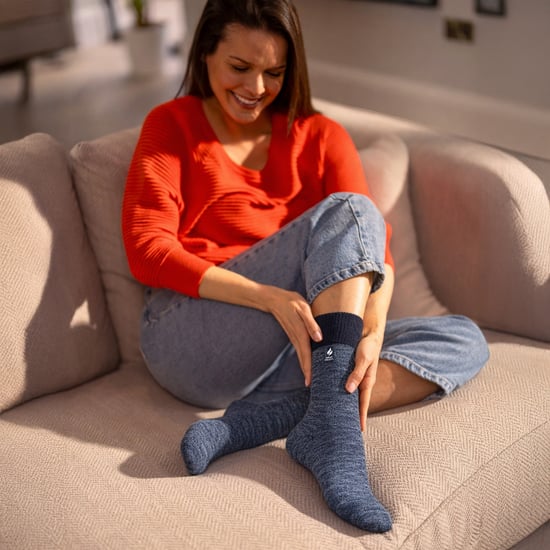 Paquete de 3 calcetines térmicos para mujeres, cálidos, de invierno, tipo crew con interior cepillado - Image 3