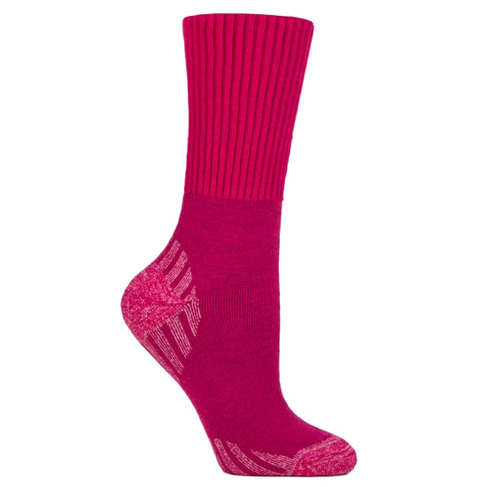 Calcetines de lana para caminar diabéticos para hombres | Calcetines de senderismo acolchados de ancho extra - Image 1