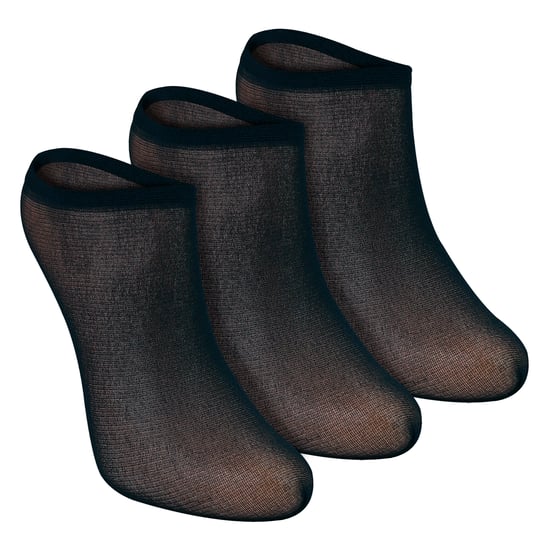 Paquete de 3 Pares de Medias Invisibles para Dama 15 Denier Ligeras Sin Mostrar - Image 1