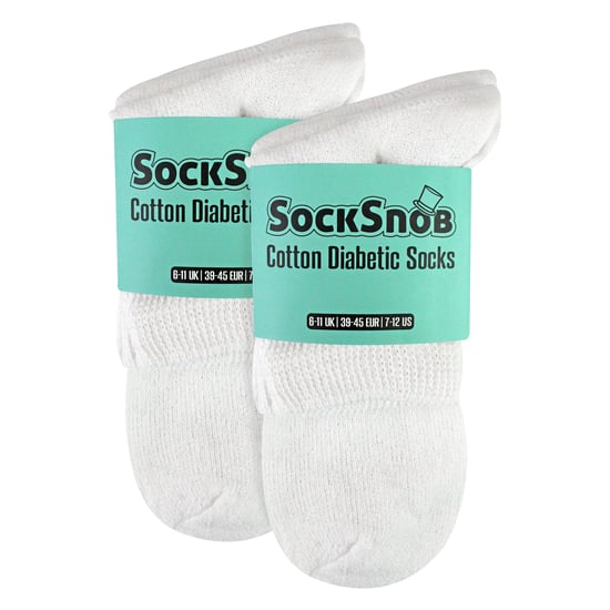 Paquete de 6 Calcetines Ankle para Hombre Diabéticos de Algodón Transpirable para el Uso Diario - Image 1