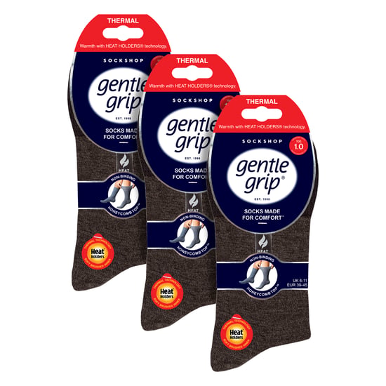 Paquete de 3 Calcetines Térmicos para Hombre Calcetines de Invierno Cálidos con Interior Cepillado - Image 2