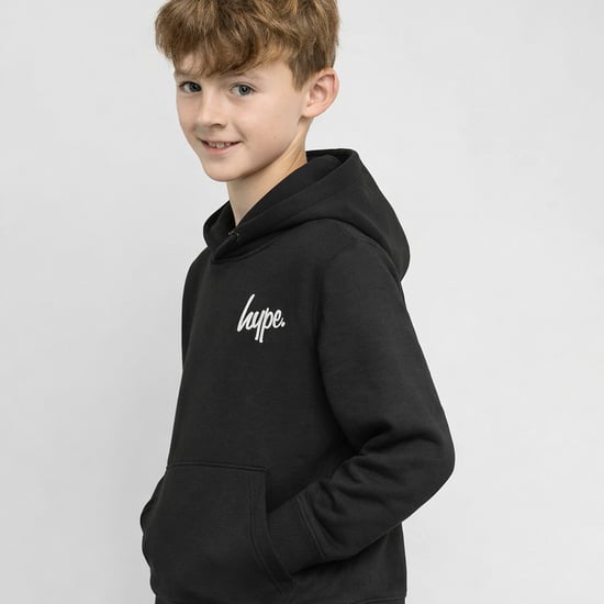 Sudadera con capucha para niños en gris carbón, suave y casual, ajuste cómodo. - Image 4