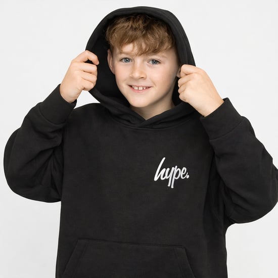 Sudadera con capucha para niños en gris carbón, suave y casual, ajuste cómodo. - Image 5