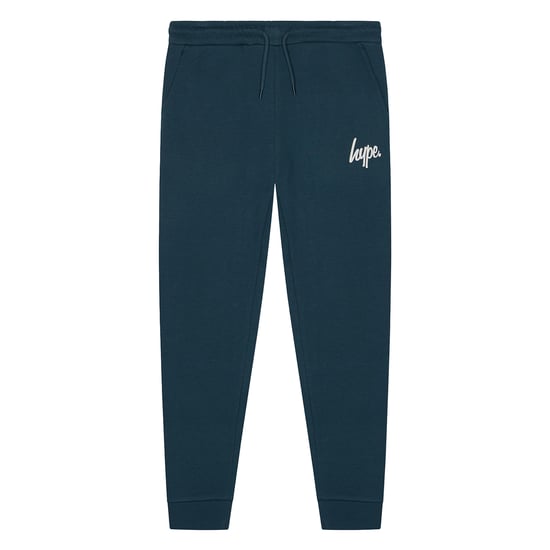 Pantalones de chándal para niños en teal suaves con puños, casuales y cómodos - Image 1