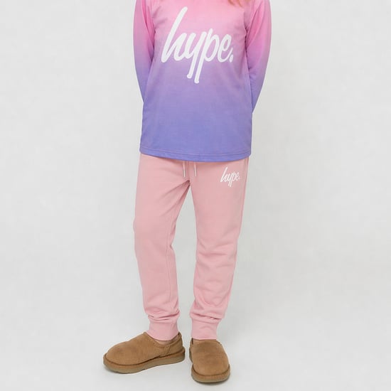Pantalones Jogger para Niñas Casual Rosa Suaves con Puños para Relajarse - Image 3