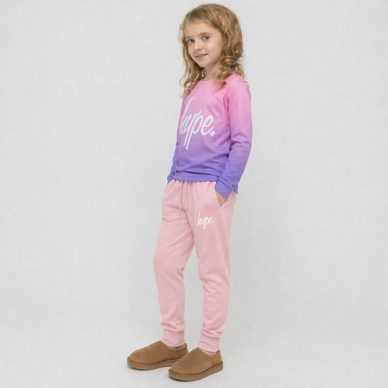 Pantalones Jogger para Niñas Casual Rosa Suaves con Puños para Relajarse - Image 5
