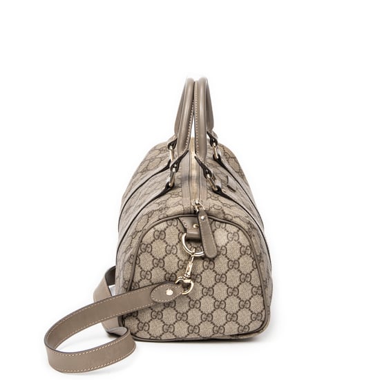 Gucci Small Joy Boston en beige Lienzo recubierto - Image 4
