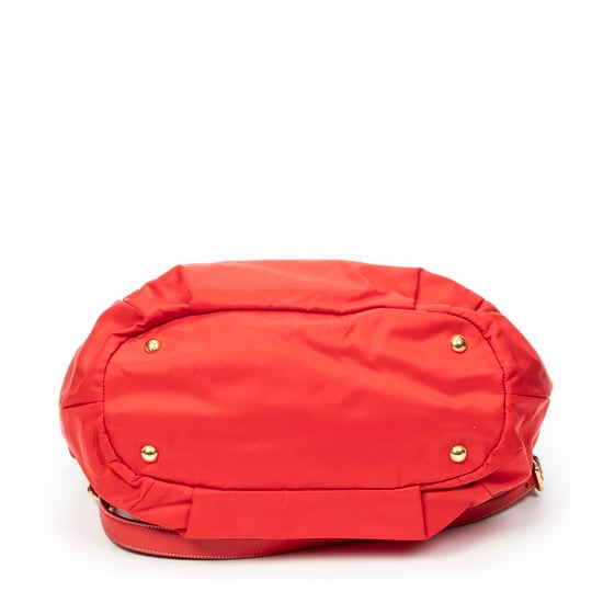 Prada Hobo Bag en Red Lienzo - Image 6