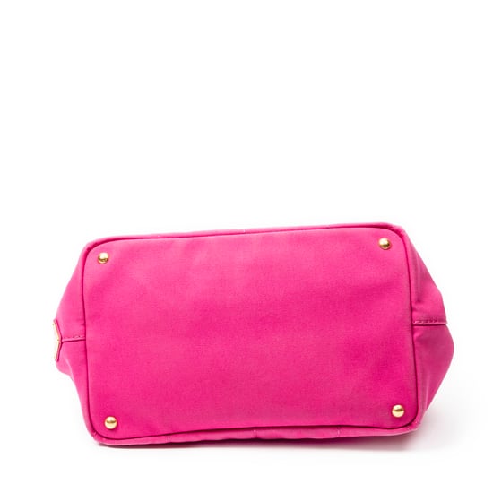 Prada Medium Canapa Tote  en  rosa Lienzo - Image 6