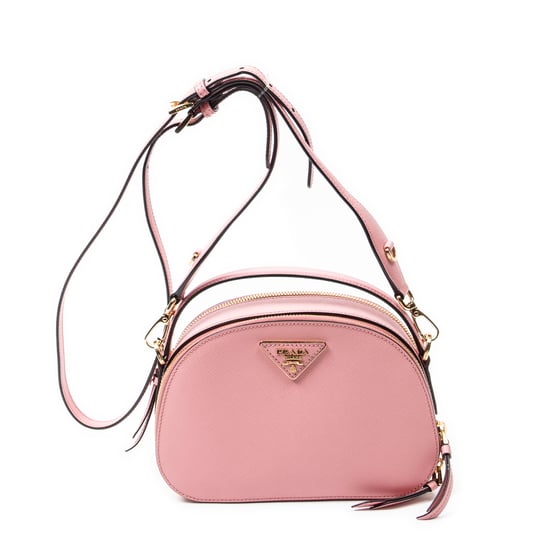Prada Odette Top Handle en rosa Cuero de ternero - Image 1