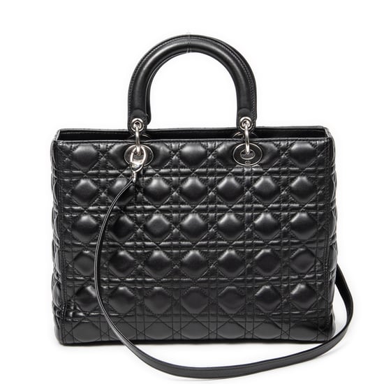 Dior Large Lady Dior Zip en negro Cuero de ternero - Image 5