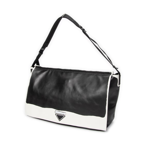 Prada Large Flap Messenger en negro Cuero de ternero - Image 2