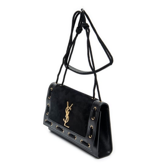 Yves Saint Laurent Medium Rope Stitch Kate Crossbody  en  negro Cuero de ternero - Image 2