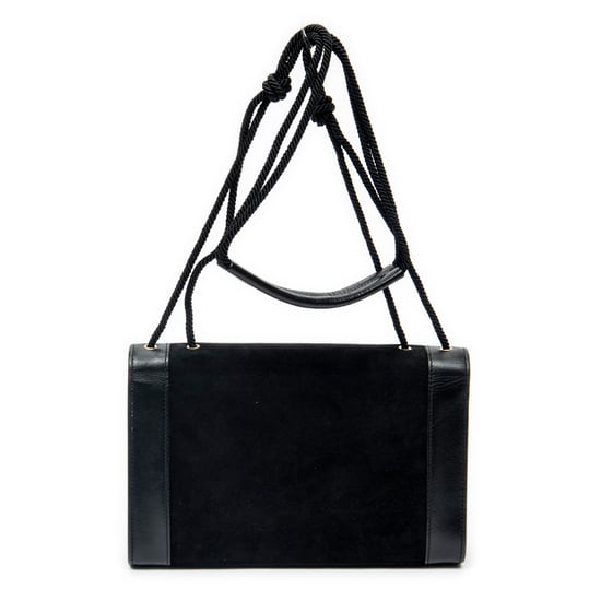 Yves Saint Laurent Medium Rope Stitch Kate Crossbody  en  negro Cuero de ternero - Image 5