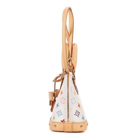 Louis Vuitton Ltd. Ed. LV x Takashi Murakami Alma BB BB en como nuevo Lienzo recubierto - Image 3