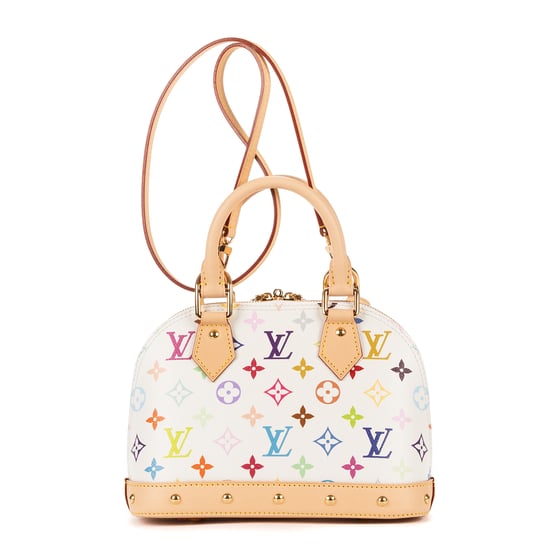 Louis Vuitton Ltd. Ed. LV x Takashi Murakami Alma BB BB en como nuevo Lienzo recubierto - Image 4