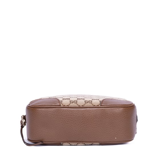 Gucci GG Canvas Bree Camera  en  beige Cuero de becerro - Image 6