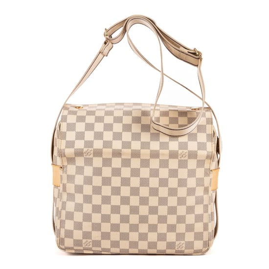 Louis Vuitton Naviglio en blanco Lienzo recubierto - Image 1
