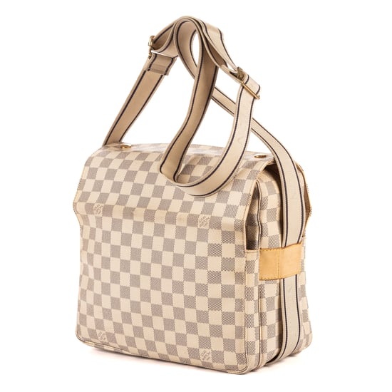 Louis Vuitton Naviglio en blanco Lienzo recubierto - Image 2