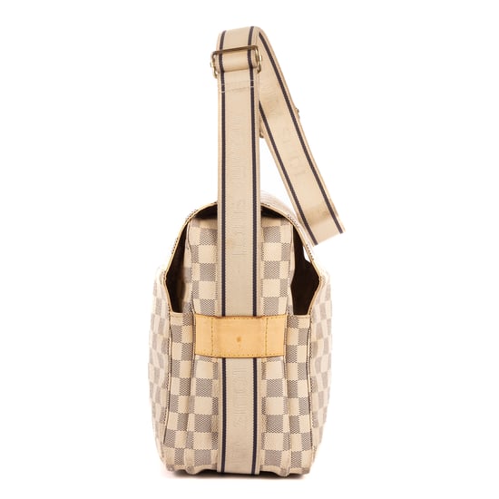 Louis Vuitton Naviglio en blanco Lienzo recubierto - Image 4