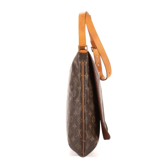 Louis Vuitton Musette Salsa Long Strap GM en marrón Lienzo recubierto - Image 4