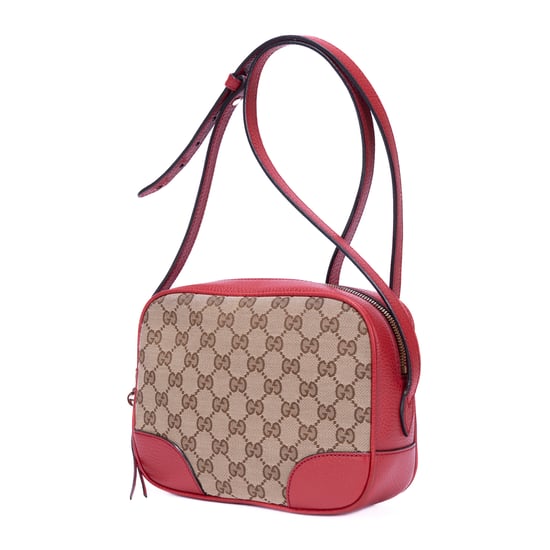 Gucci GG Canvas Bree Camera en beige Cuero de ternero - Image 2