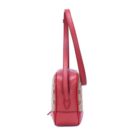 Gucci GG Canvas Bree Camera en beige Cuero de ternero - Image 3