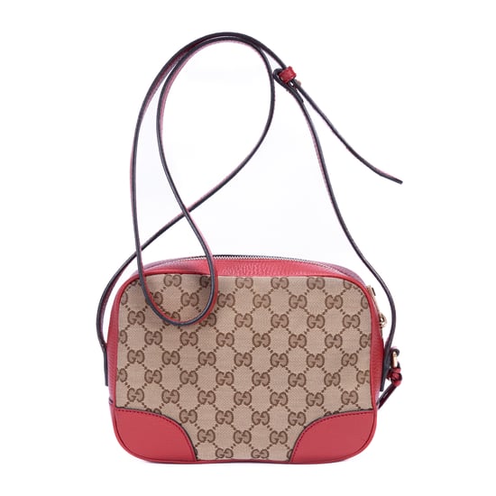 Gucci GG Canvas Bree Camera en beige Cuero de ternero - Image 4