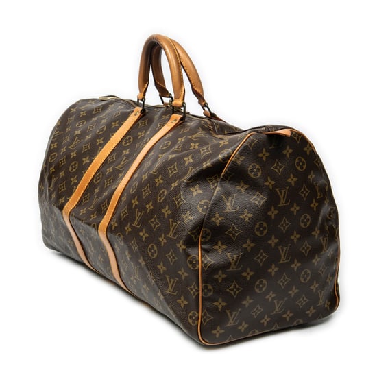 Louis Vuitton Keepall 55 en  marrón Lienzo recubierto - Image 2