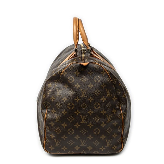 Louis Vuitton Keepall 55 en  marrón Lienzo recubierto - Image 3