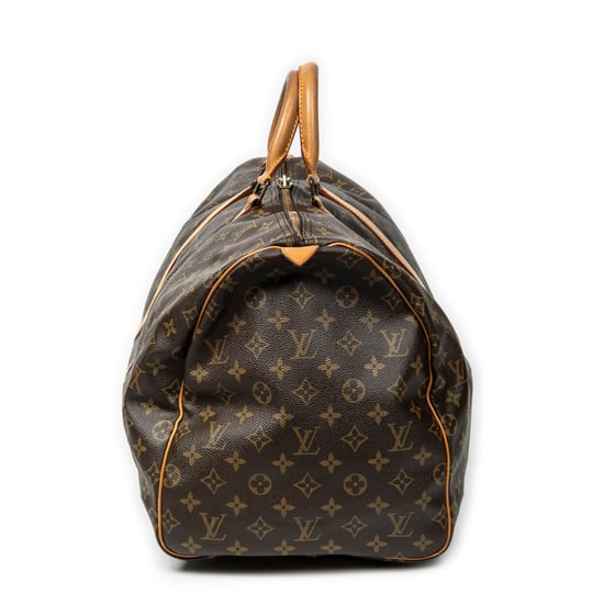 Louis Vuitton Keepall 55 en  marrón Lienzo recubierto - Image 4