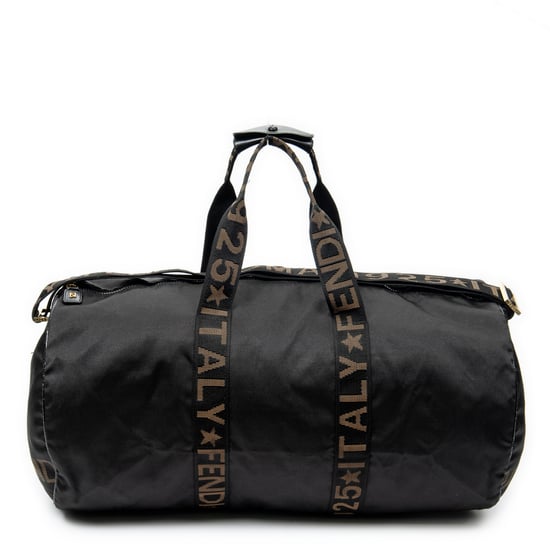 Fendi Vintage Large Logo Duffle en negro Lienzo - Image 1