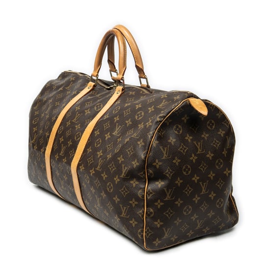 Louis Vuitton Keepall 55 en  marrón Lienzo recubierto - Image 2