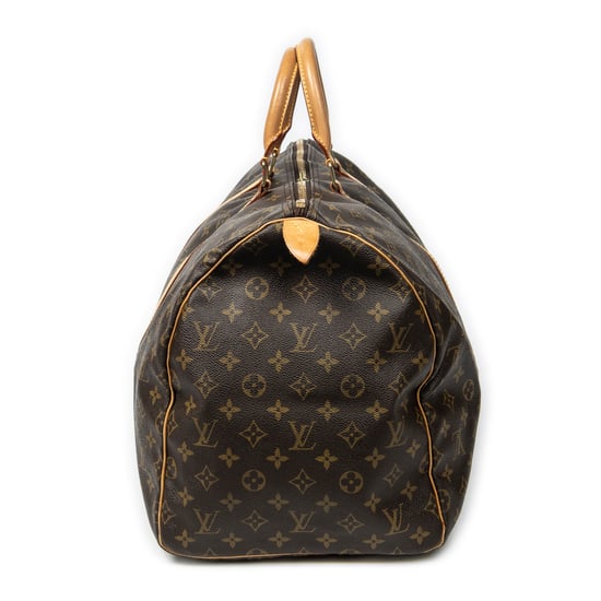 Louis Vuitton Keepall 55 en  marrón Lienzo recubierto - Image 3