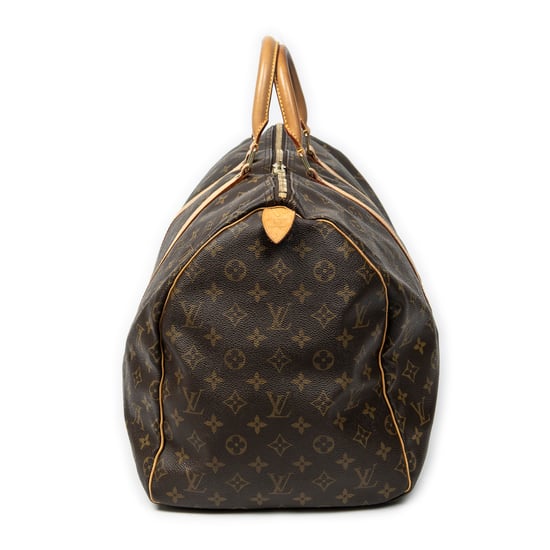 Louis Vuitton Keepall 55 en  marrón Lienzo recubierto - Image 4