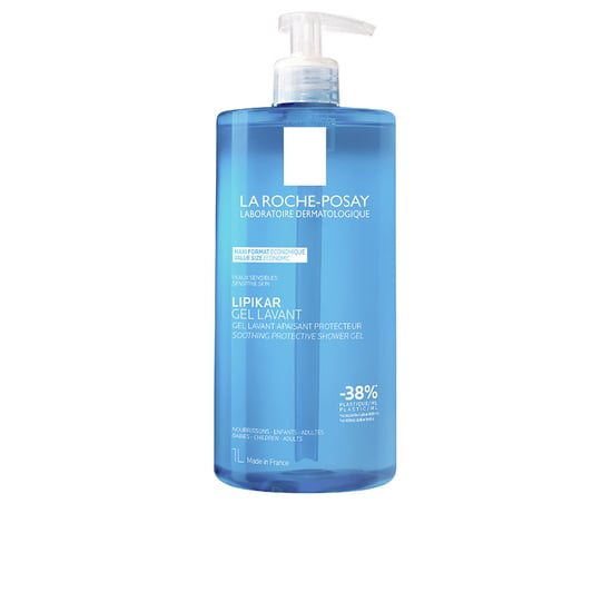 Lipikar Gel De Ducha Fisiológico Apto Pieles Sensibles Y Secas 1000 ml - Image 1