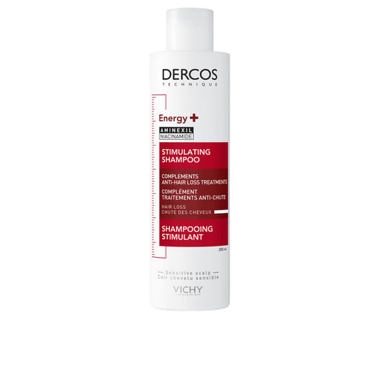 Dercos Technique Energy+ Champú Anticaída Estimulante Cuero Cabelludo Sano Y Detoxificado 200 ml - Image 1