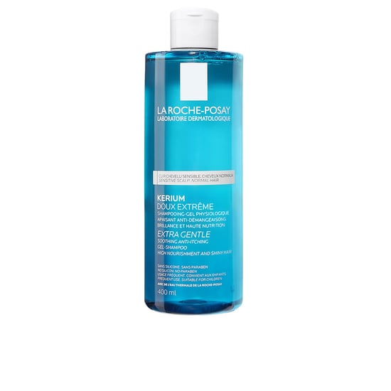 Kerium Doux Champú Fisiológico En Gel, Para Cuero Cabelludo Sensible 400 ml - Image 1