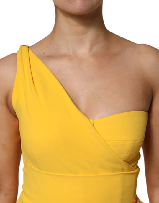 Vestido de crepé asimétrico - Image 4