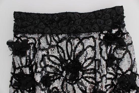 Shorts Florales con Lentejuelas Embellecidos - Image 5