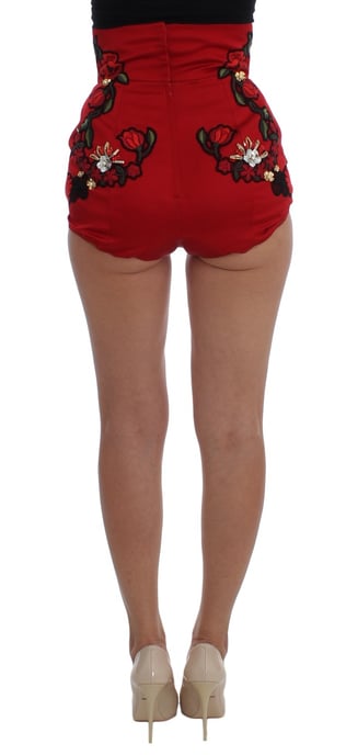 Shorts Bordados de Cintura Alta Dolce Gabbana - Image 2