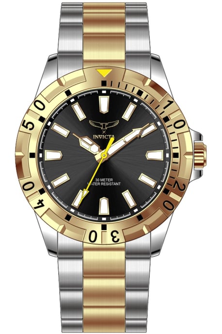Invicta Specialty 69037 Reloj de Hombre - Movimiento de Cuarzo - Metal con Esfera Negra - 42 mm - Image 1
