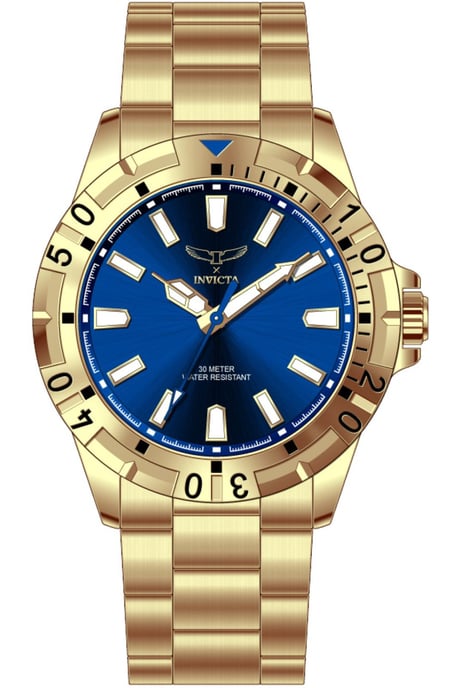 Invicta Specialty 69033 Reloj de Hombre - Movimiento de Cuarzo - Metal con Esfera Azul - 42 mm - Image 1