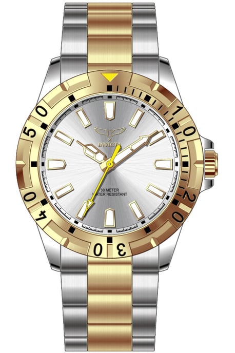 Invicta Specialty 69036 Reloj de Hombre - Movimiento de Cuarzo - Metal con Esfera Plateada - 42 mm - Image 1