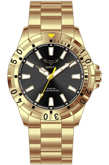 Invicta Specialty 69032 Reloj de Hombre - Movimiento de Cuarzo - Metal con Esfera Negra - 42 mm - Image 1