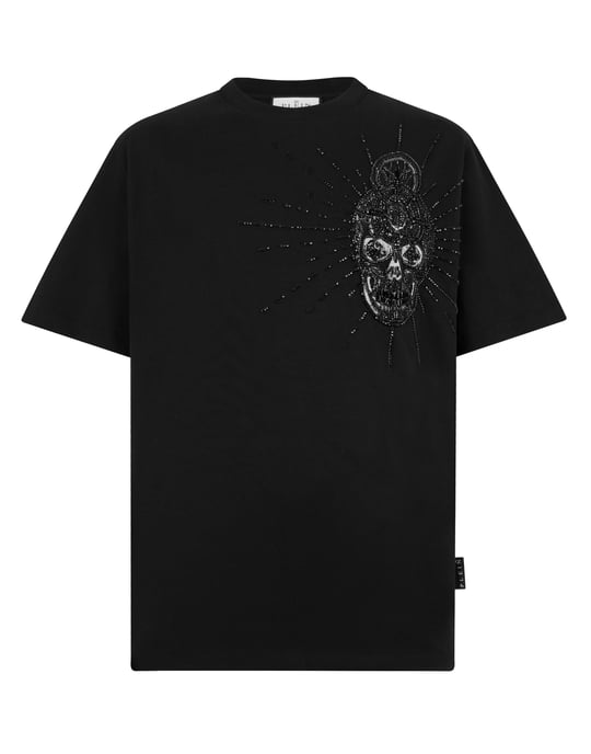 Round Neck T-Shirt Skull Stones - Image 1