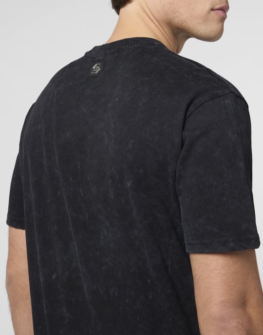 Round Neck T-Shirt Plein Deluxe Skeleton Stones - Image 3