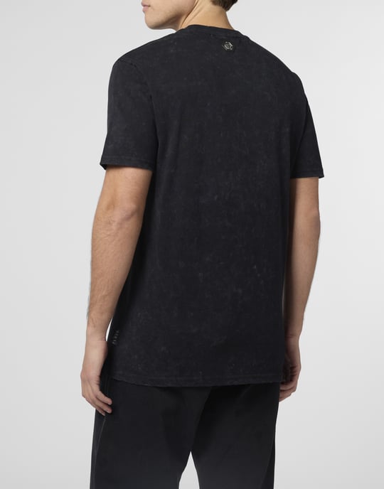 Round Neck T-Shirt Plein Deluxe Skeleton Stones - Image 5