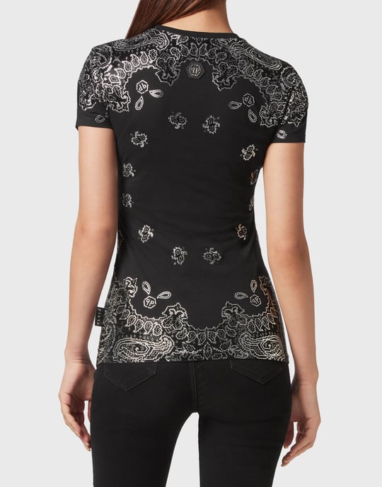 Camiseta Cuello Redondo Paisley - Image 4